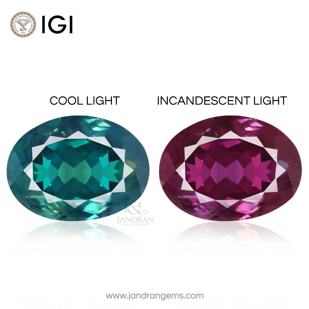 Natural Alexandrite Oval 1.51 ct