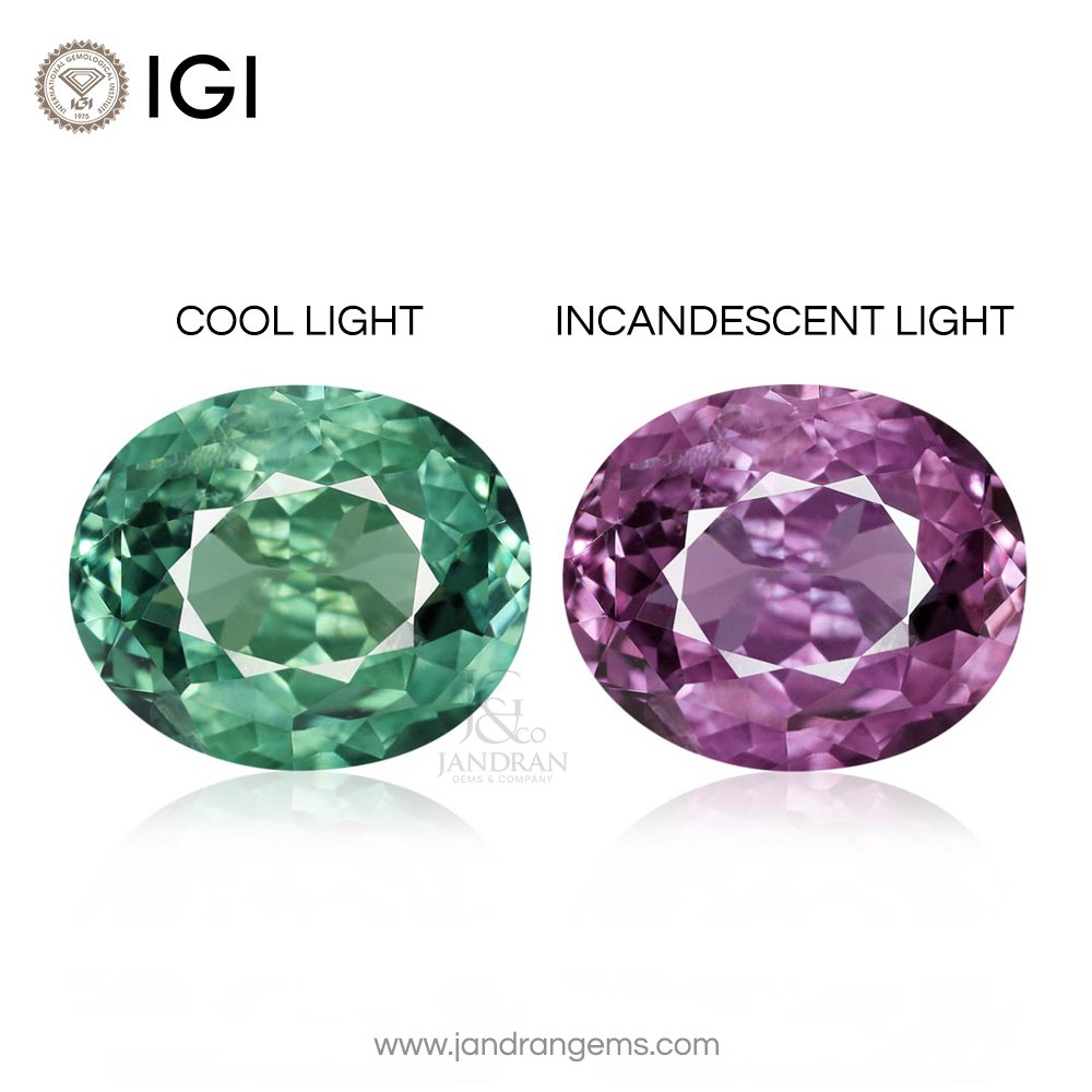 Alexandrite Oval 3.28 ct