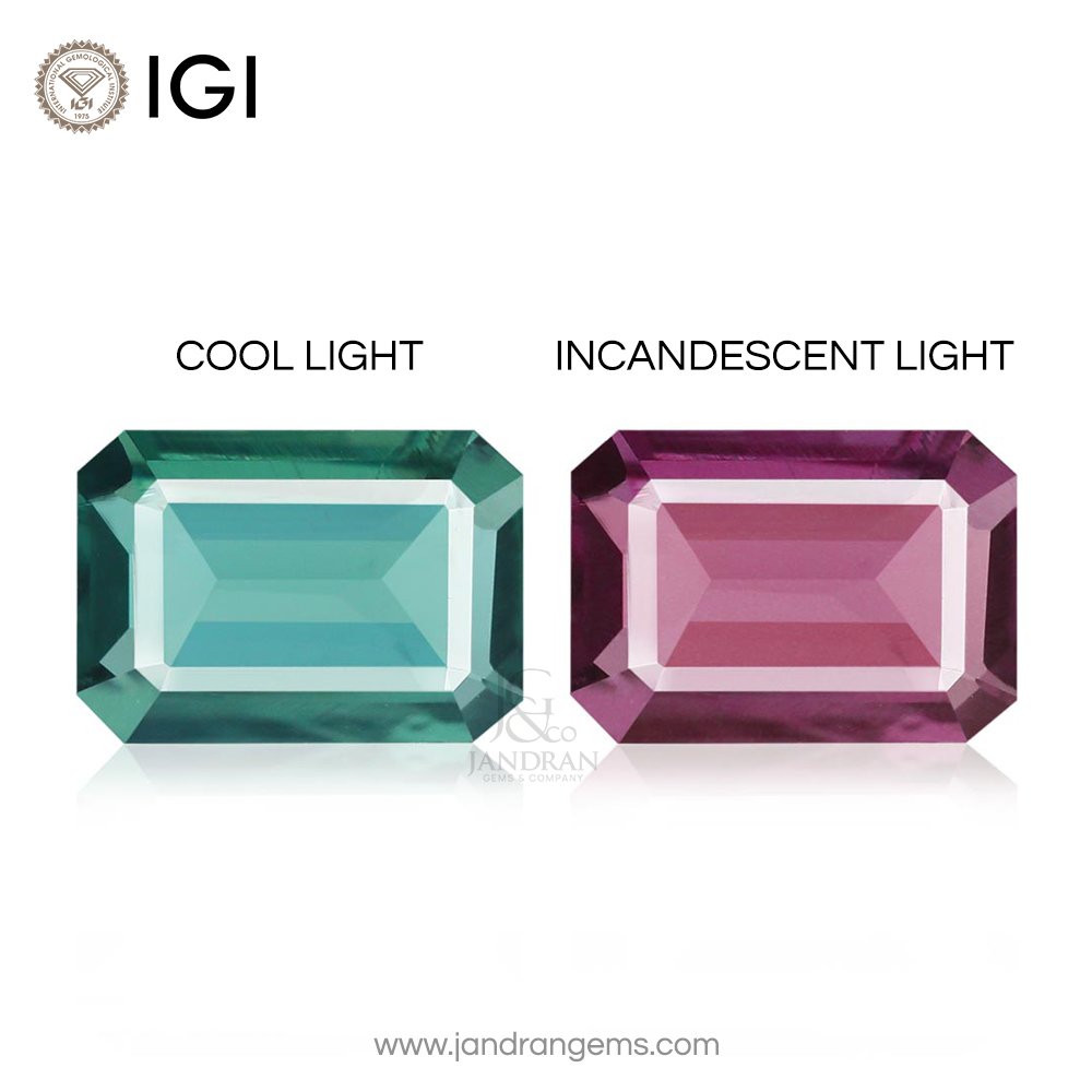 Natural Alexandrite Radiant 1.13 ct